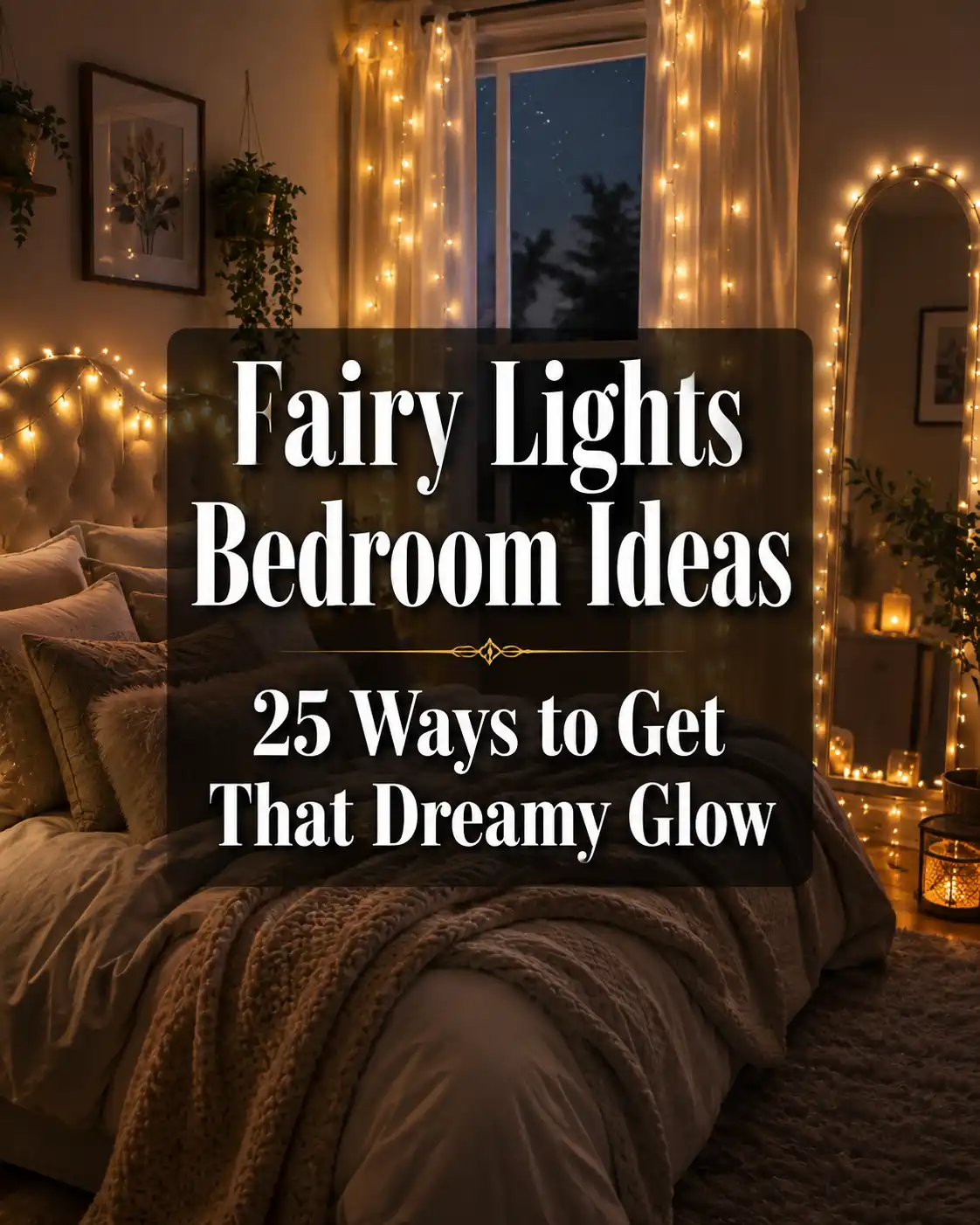 Fairy Lights Bedroom Ideas: 25 Ways to Get That Dreamy Glow